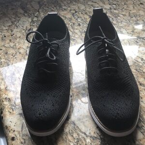 Women’s Cole Haan Black Knit Oxfords